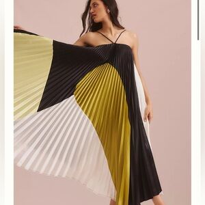 NWT Delfi collective pleated dress Anthropologie